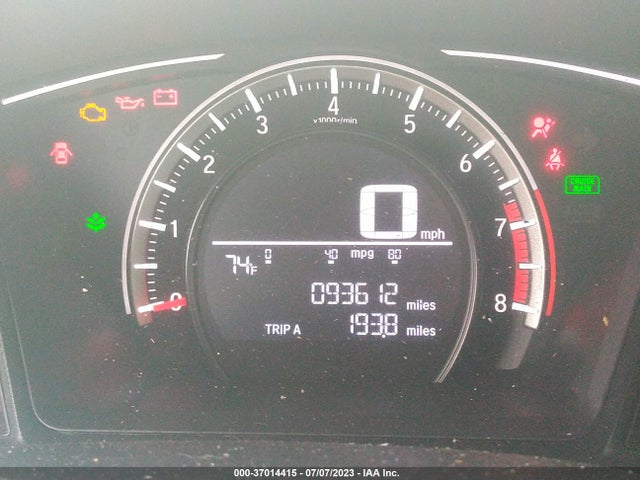 Honda Civic Sedan Lx 2018 19XFC2E50JE028309 Image 15