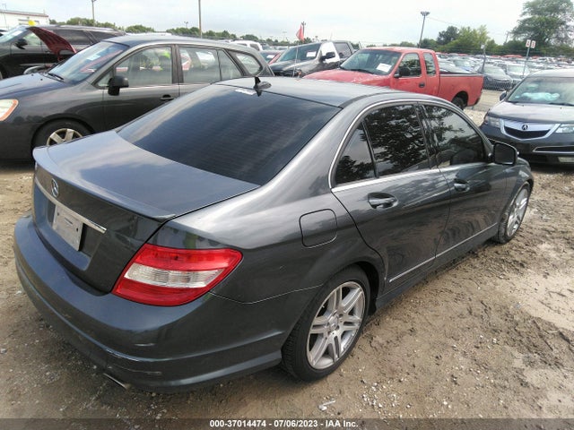 2009 MERCEDES-BENZ C-CLASS 3.5L SPORT VIN: WDDGF56X49F200717
