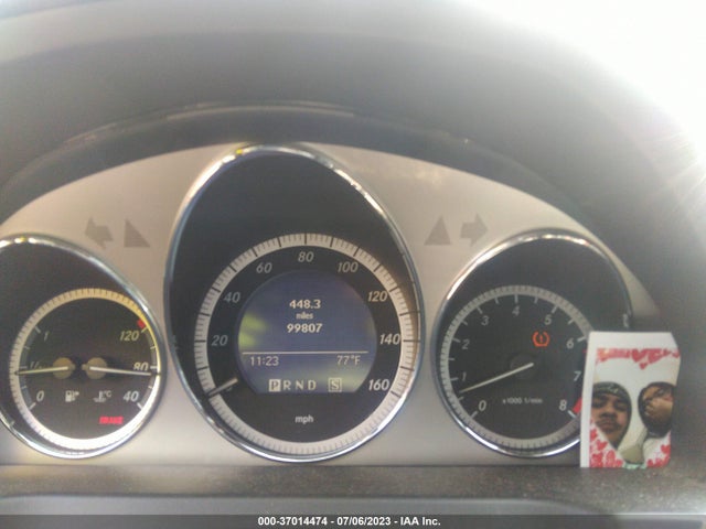 2009 MERCEDES-BENZ C-CLASS 3.5L SPORT VIN: WDDGF56X49F200717