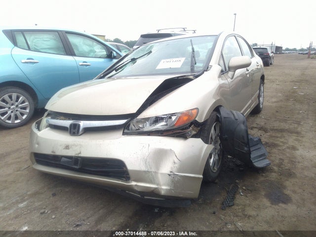 2008 HONDA CIVIC SDN LX VIN: 1HGFA16598L072763