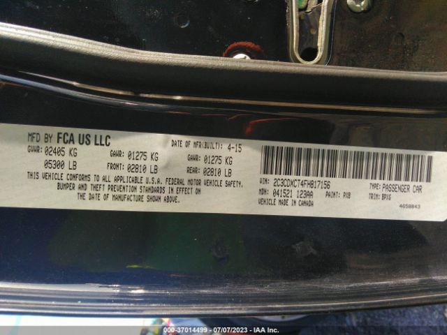 2C3CDXCT4FH817156 Dodge Charger Rt