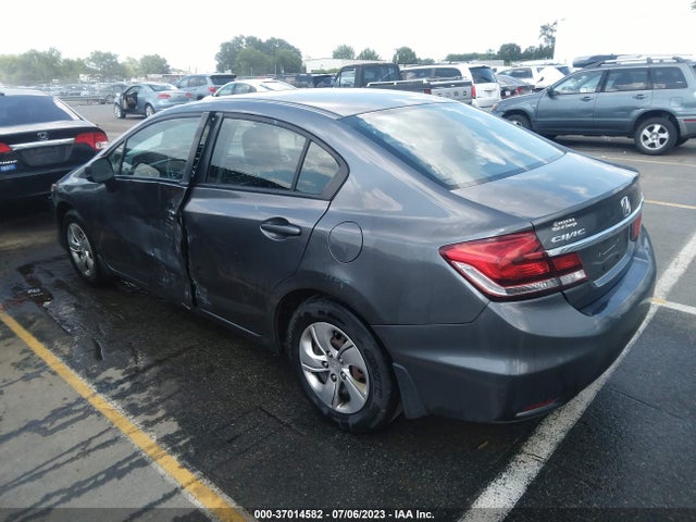 2013 HONDA CIVIC SDN LX VIN: 19XFB2F5XDE090824