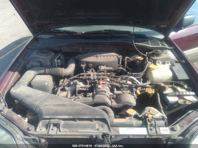 2001 SUBARU LEGACY WAGON OUTBACK W/RB EQUIP VIN: 4S3BH665X17651619