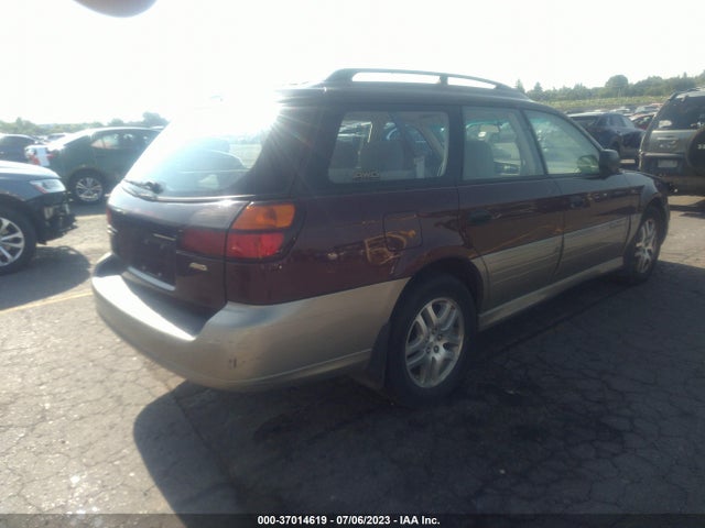 2001 SUBARU LEGACY WAGON OUTBACK W/RB EQUIP VIN: 4S3BH665X17651619