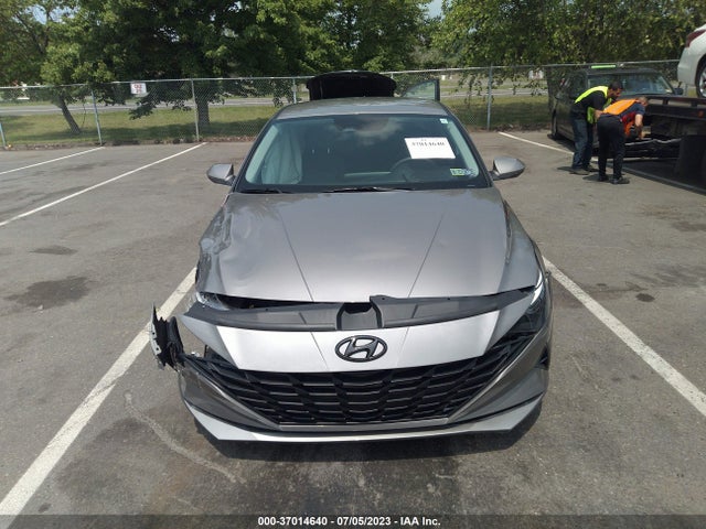Hyundai Elantra Hybrid Blue 2022 KMHLM4AJXNU031848 Image 12