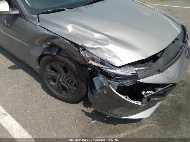 Hyundai Elantra Hybrid Blue 2022 KMHLM4AJXNU031848 Image 6