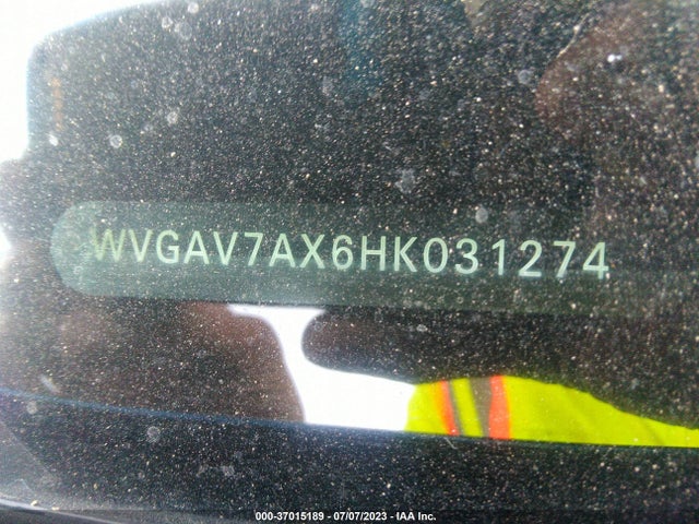 WVGAV7AX6HK031274 Volkswagen TIGUAN