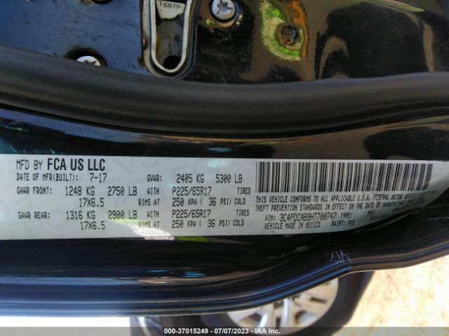 3C4PDCAB9HT700747 Dodge JOURNEY SE