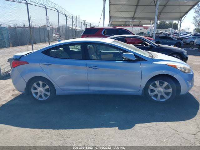2013 HYUNDAI ELANTRA LIMITED PZEV VIN: KMHDH4AE1DU519113