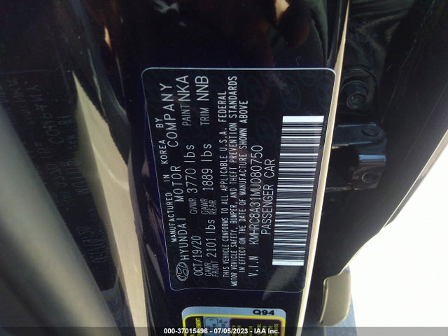 Hyundai Venue Sel 2021 KMHRC8A31MU080750 Image 15