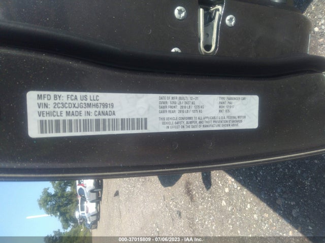 Dodge Charger Sxt 2021 2C3CDXJG3MH679919 Image 9
