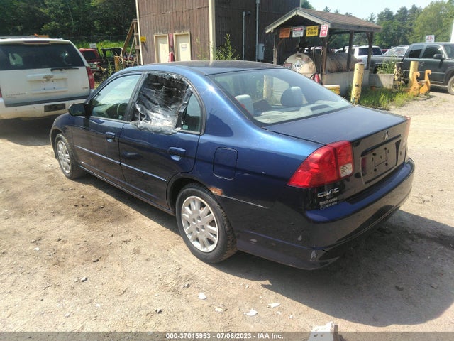 2005 HONDA CIVIC SDN LX VIN: 2HGES16595H527824