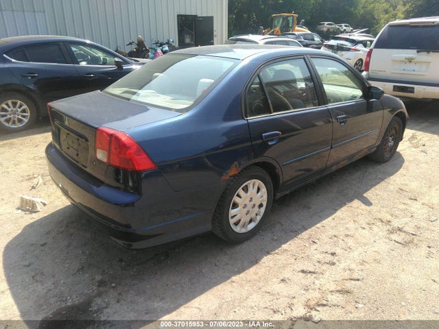 2005 HONDA CIVIC SDN LX VIN: 2HGES16595H527824