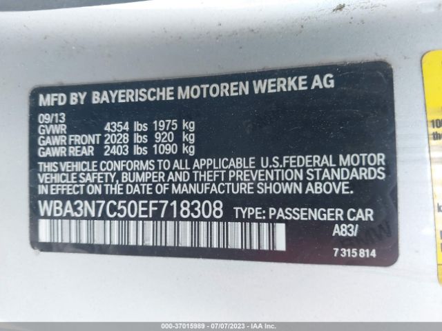 WBA3N7C50EF718308 BMW 4 Series 428i