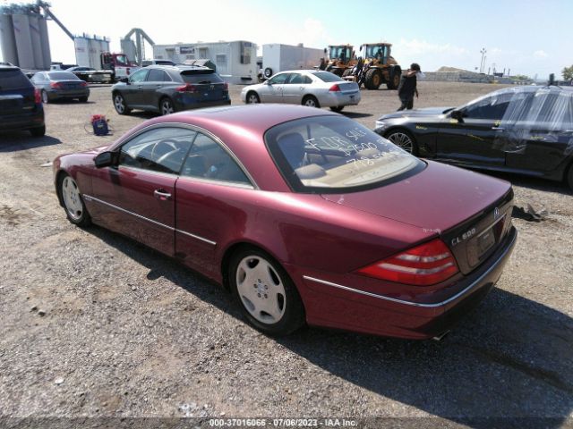 2002 MERCEDES-BENZ CL-CLASS WDBPJ78J02A023341 Photo 2
