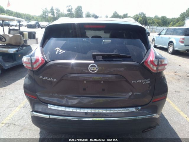 5N1AZ2MHXFN283598 Nissan Murano Platinum