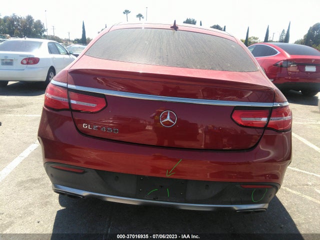 2016 MERCEDES-BENZ GLE GLE 450 AMG VIN: 4JGED6EB1GA025271