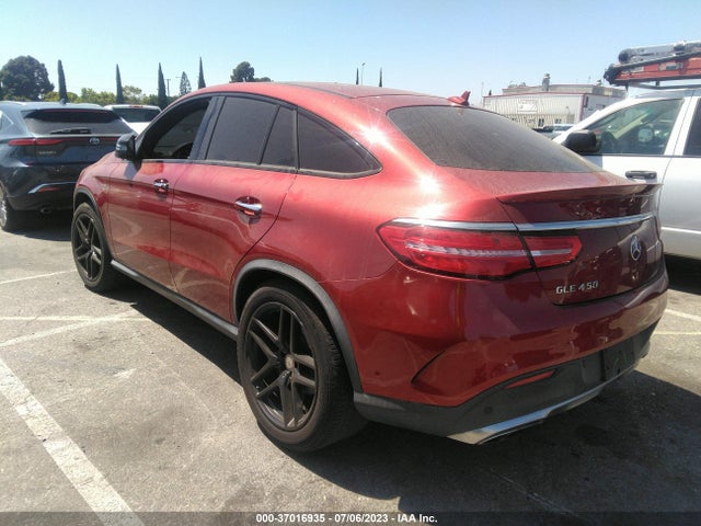 2016 MERCEDES-BENZ GLE GLE 450 AMG VIN: 4JGED6EB1GA025271