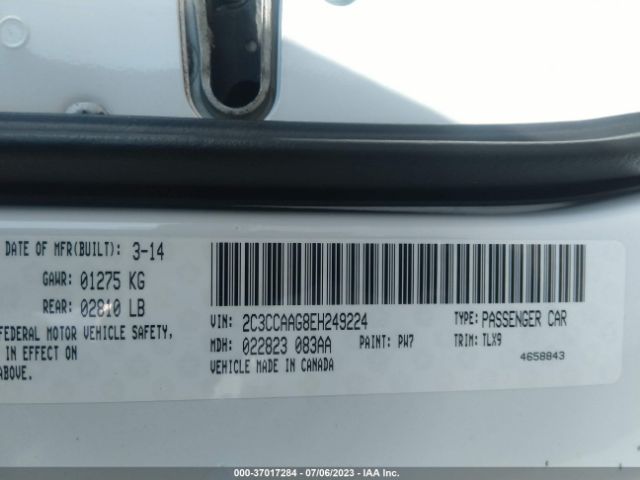 2C3CCAAG8EH249224 Chrysler 300