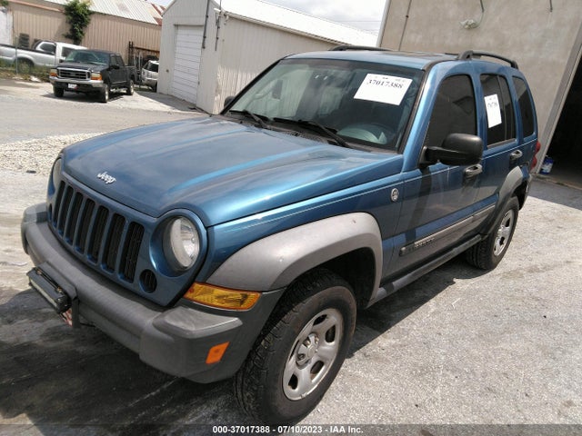 2006 JEEP LIBERTY SPORT VIN: 1J4GL48K96W281167