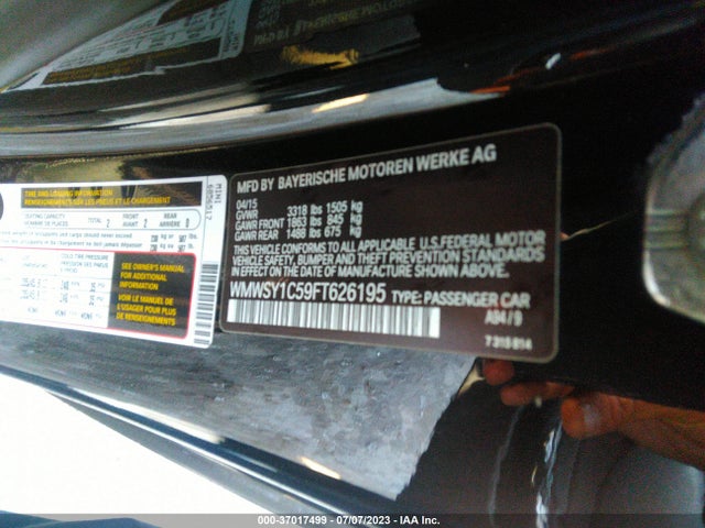 2015 Mini Roadster, VIN: WMWSY1C59FT626195
