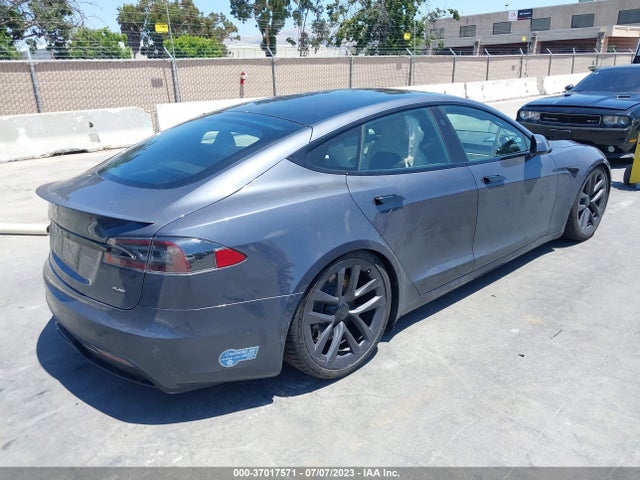 Tesla Model S Plaid 2021 5YJSA1E68MF443691 Image 4