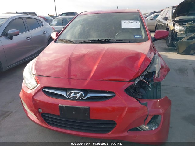 2012 HYUNDAI ACCENT GLS VIN: KMHCU4AEXCU162200