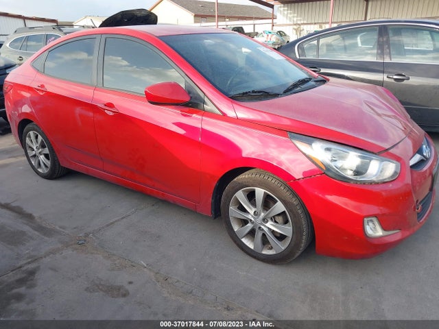 2012 HYUNDAI ACCENT GLS VIN: KMHCU4AEXCU162200