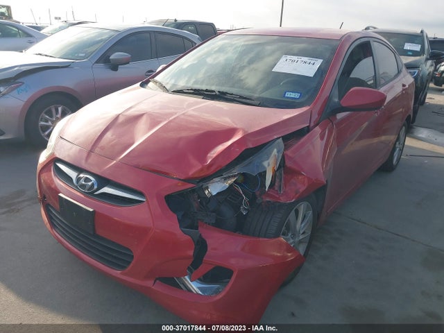 2012 HYUNDAI ACCENT GLS VIN: KMHCU4AEXCU162200