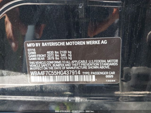 WBA4F7C55HG437914 BMW 4 Series 430i