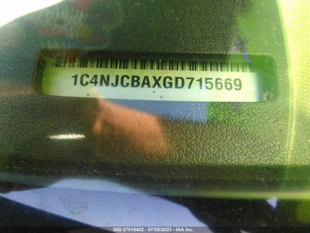 1C4NJCBAXGD715669 Jeep Compass Sport