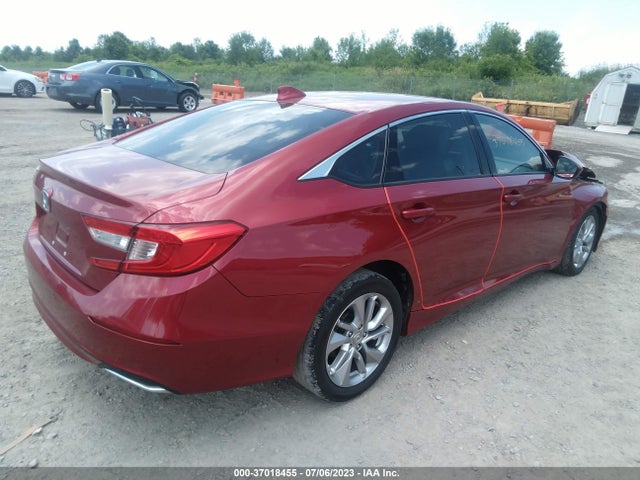 2019 HONDA ACCORD SEDAN LX 1.5T VIN: 1HGCV1F11KA127567