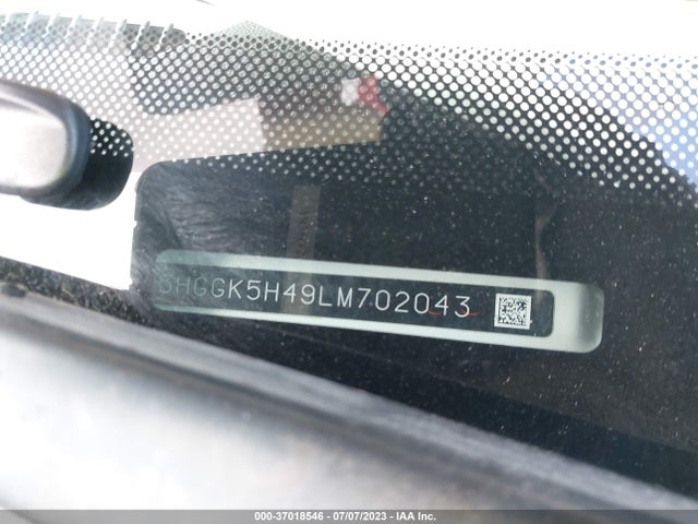 Honda FIT LX 2020 3HGGK5H49LM702043 Image 9