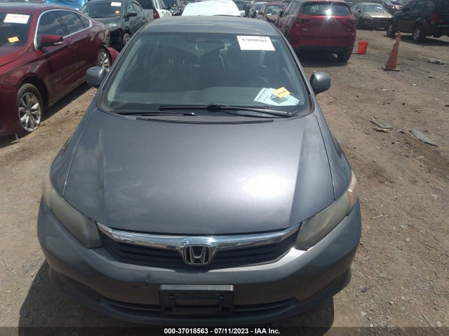 2012 HONDA CIVIC SDN LX VIN: 19XFB2F56CE033728