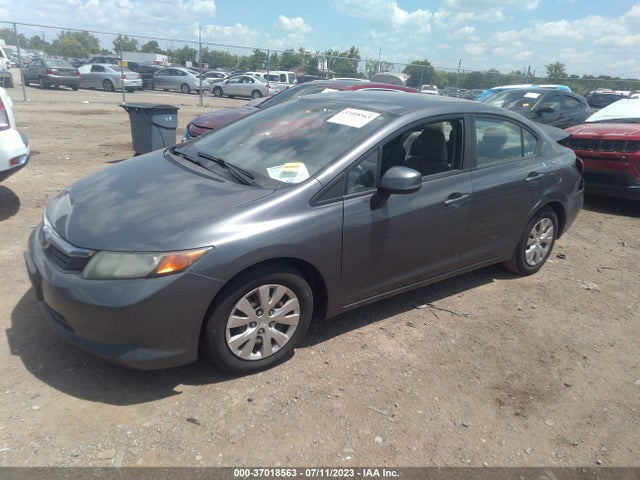 2012 HONDA CIVIC SDN LX VIN: 19XFB2F56CE033728