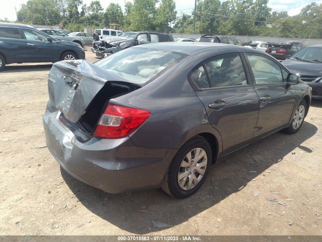 2012 HONDA CIVIC SDN LX VIN: 19XFB2F56CE033728