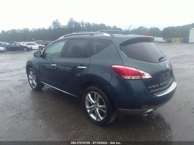 2012 NISSAN MURANO LE VIN: JN8AZ1MW2CW227243