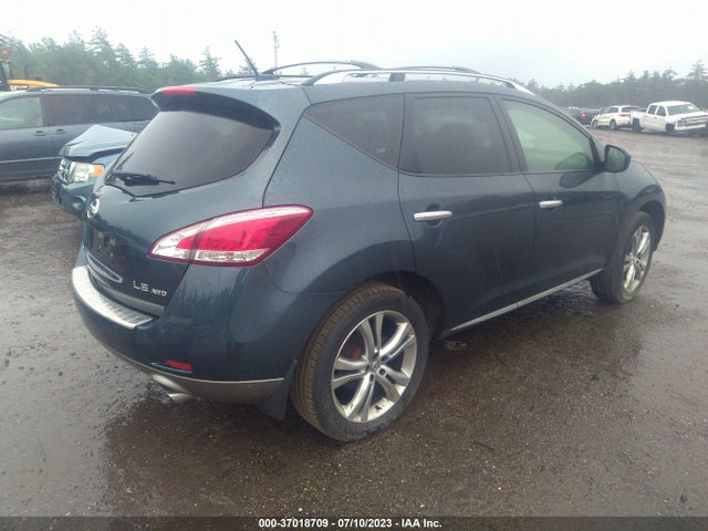2012 NISSAN MURANO LE VIN: JN8AZ1MW2CW227243