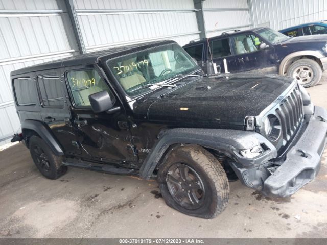 1C4HJXDG4JW100889 Jeep Wrangler Unlimited Sport S