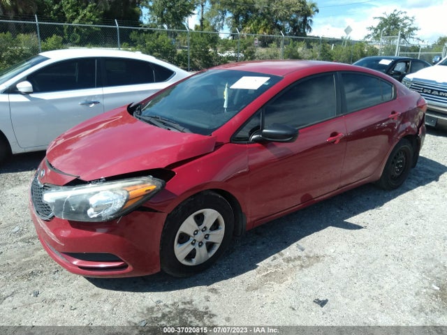 2016 KIA FORTE LX VIN: KNAFK4A66G5487732