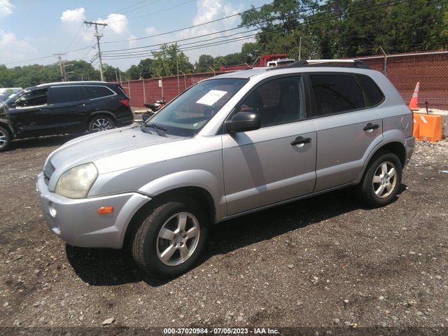 2007 HYUNDAI TUCSON GLS VIN: KM8JM12B67U569284