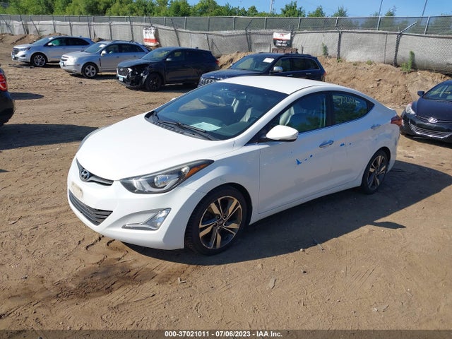 Hyundai Elantra Limited 2014 5NPDH4AE6EH461306 Image 2