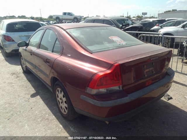 2001 VOLVO S60 VIN: YV1RS61R612046062