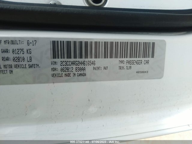 2C3CCARG2HH616546 Chrysler 300 Limited