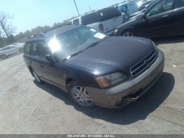 2001 SUBARU LEGACY WAGON OUTBACK W/RB EQUIP VIN: 4S3BH665117644316