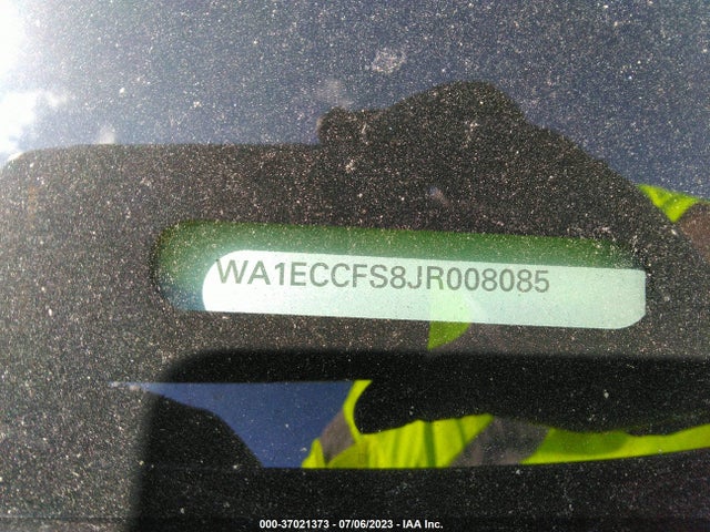 WA1ECCFS8JR008085 Audi Q3 Premium/sport Premium