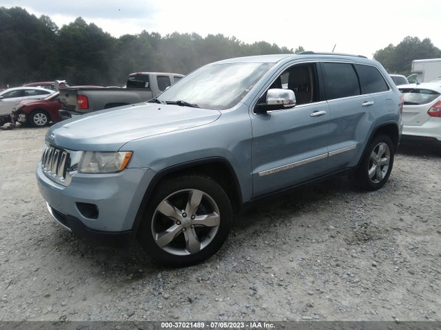 2013 JEEP GRAND CHEROKEE OVERLAND VIN: 1C4RJECT1DC526665