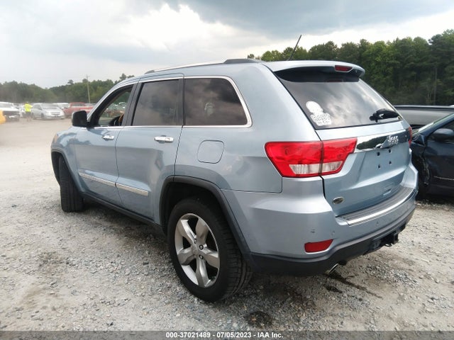 2013 JEEP GRAND CHEROKEE OVERLAND VIN: 1C4RJECT1DC526665