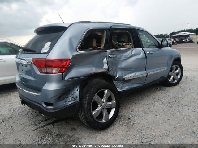2013 JEEP GRAND CHEROKEE OVERLAND VIN: 1C4RJECT1DC526665