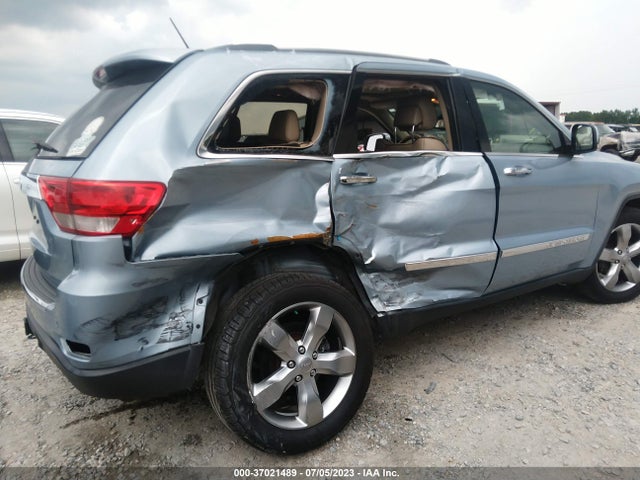 2013 JEEP GRAND CHEROKEE OVERLAND VIN: 1C4RJECT1DC526665